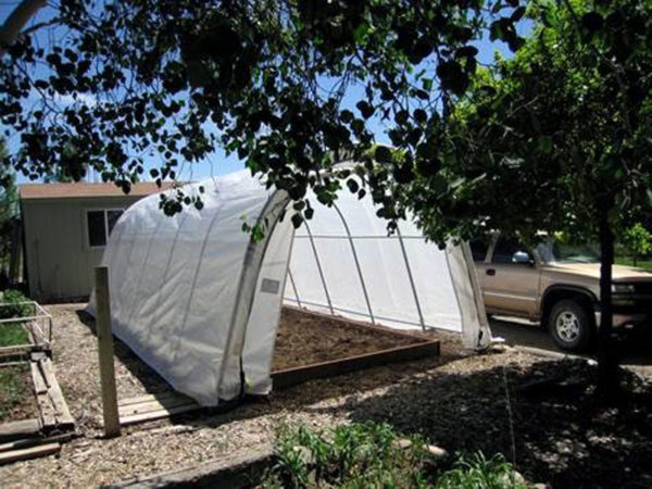 Round Style Portable Greenhouse - 12’W x 20’L x 8’H