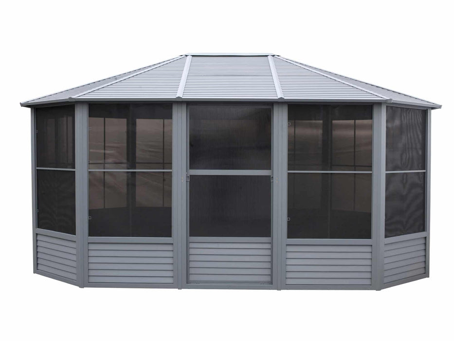 Gazebo Penguin Florence Solarium- 12x15 Metal Roof