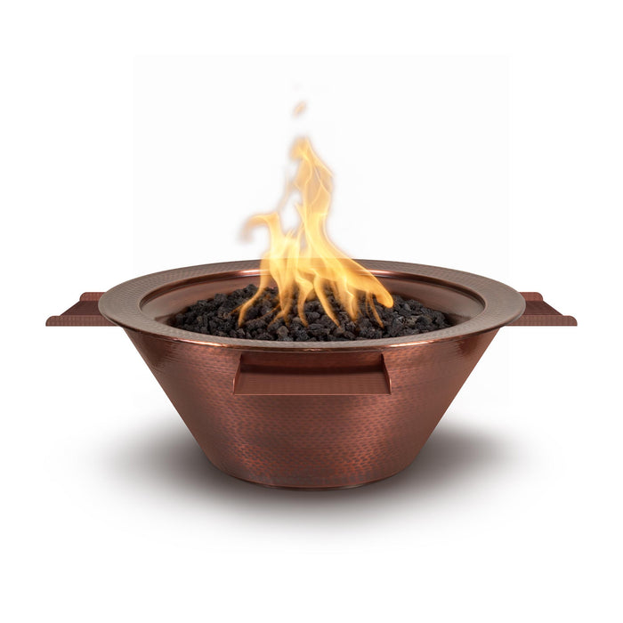 Cazo Fire & Water Bowl- Copper 4-Way Spill