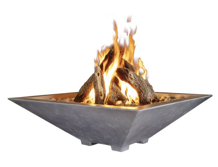 Oblique Series Fire Bowls 35 1/2”W x 11”H