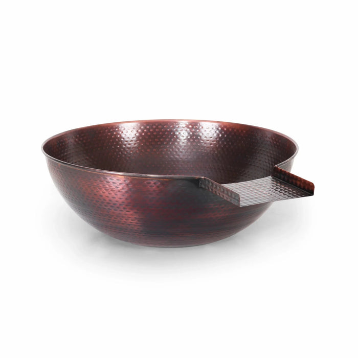 Hammered Copper 27" Sedona Water Bowl