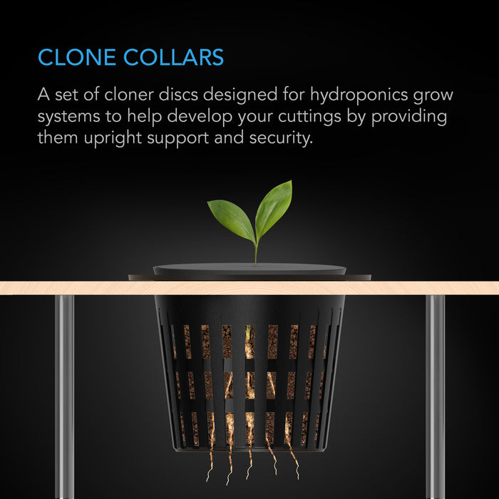 Clone Collars, Disc Inserts 8-Spoke Design, 2-inch, 100-pack