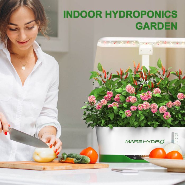 LED Hydroponic Growing System for Seedling and Clone