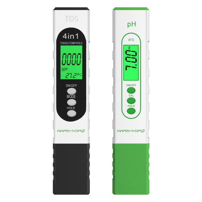 PH Tester & TDS Meter Combo For Hydroponics